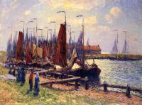 Moret, Henri - The Port of Volendam